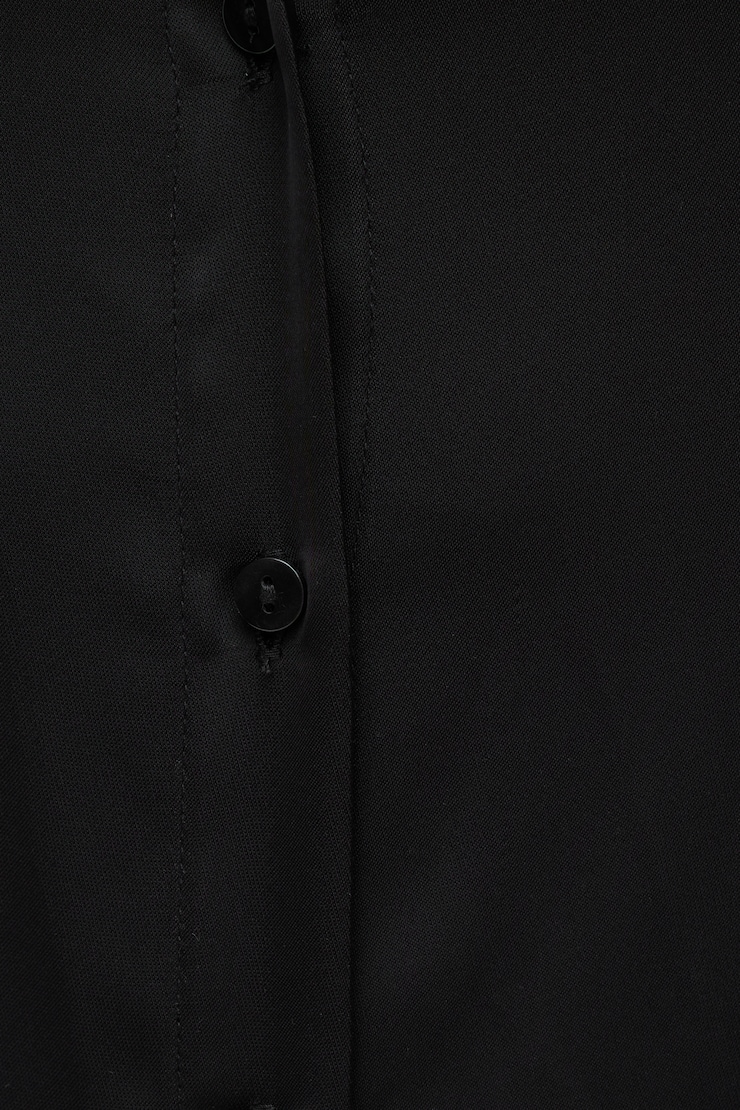 Eva Cinched Satin Shirt