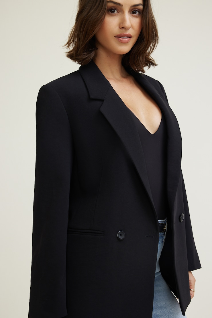 Noa Airflow Oversized Blazer Airflow Jet Black large