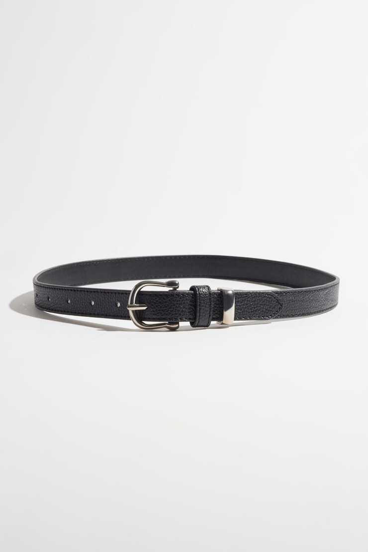 Mini Classic Belt Silver/Black large