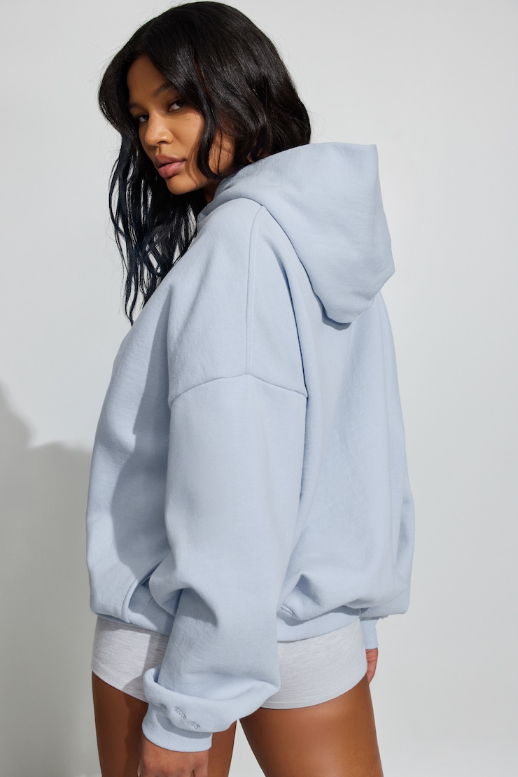 UltraFleece Hoodie, Blue Flirt, large