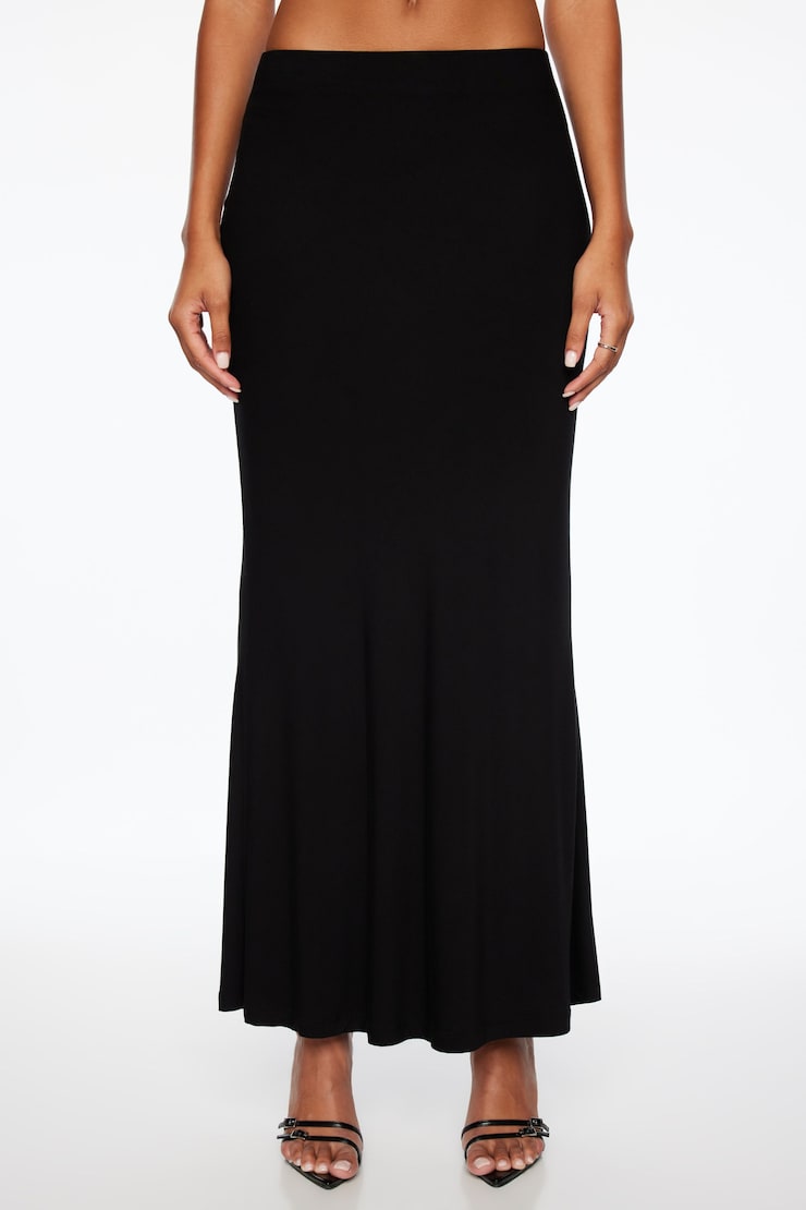 Adriana Maxi Skirt  Jet Black large