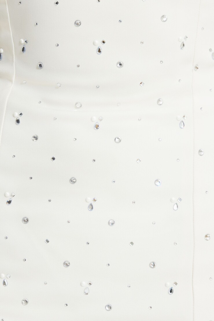 Florencia Embellished Mini Dress Sea Salt large