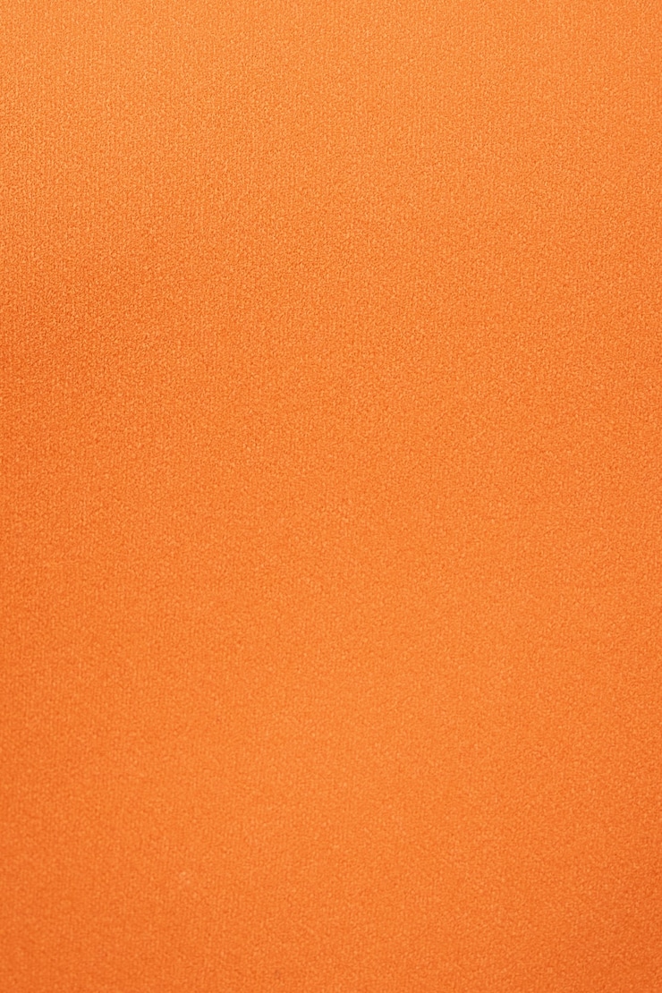 Asymmetrical Open Back Midi Dress Jaffa Orange large