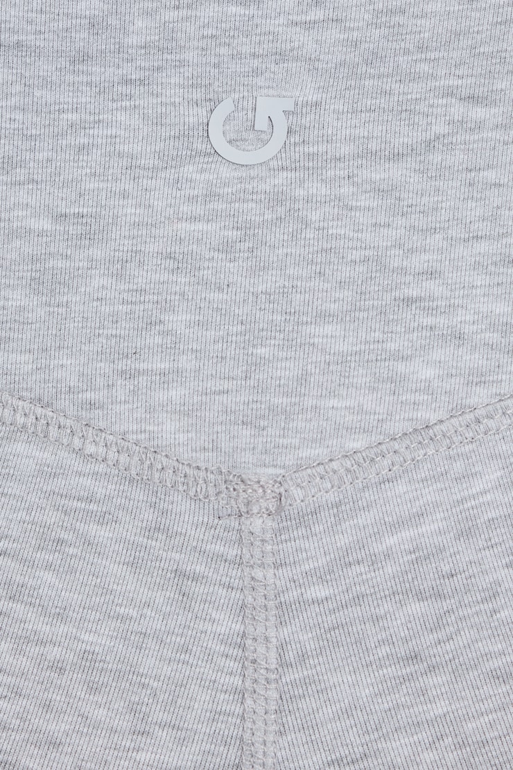 Soft Cotton Booty Short, Moonstone Grey Mix, large