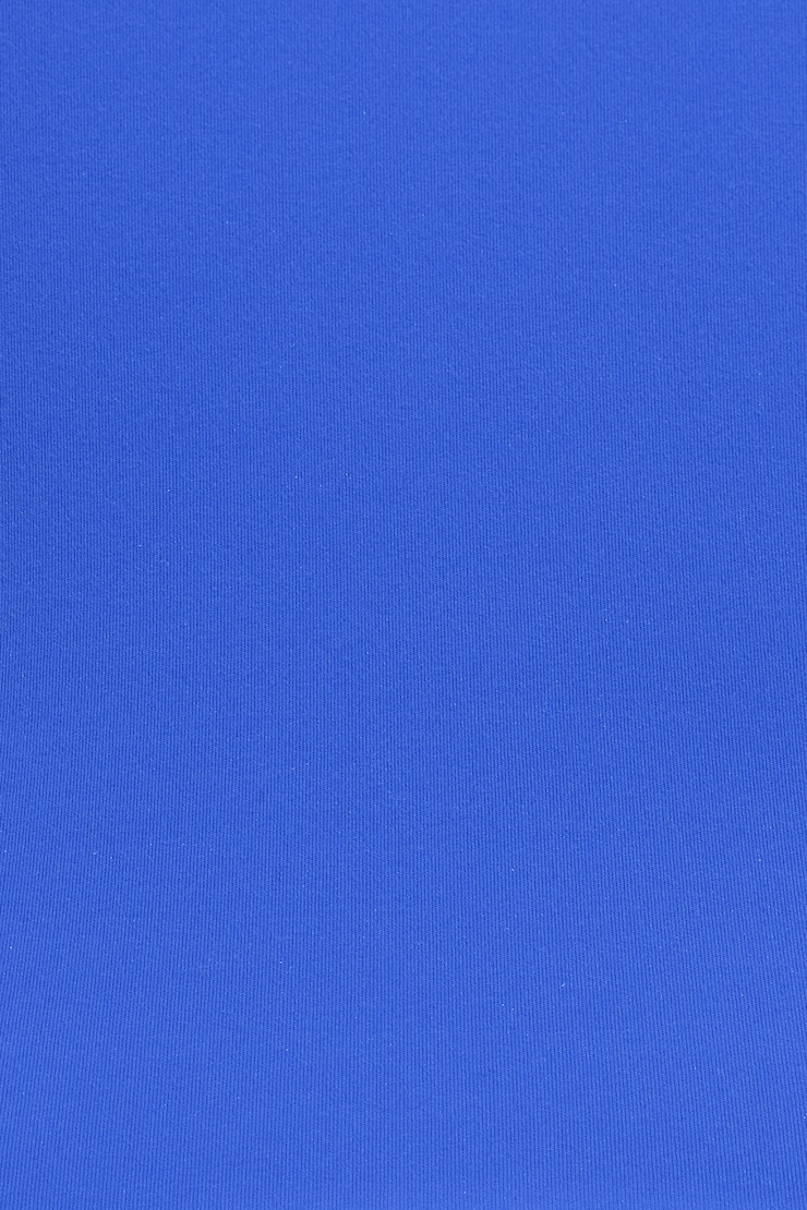 Sleek Short Sleeve Polo Top, Electric Blue, large