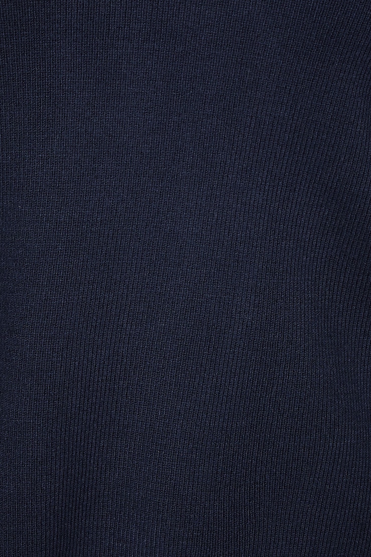 Long Sleeve V Neck Sweater Navy Blazer large