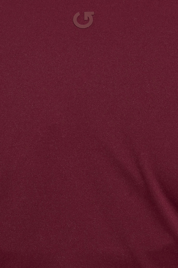 SoftActive Crop Cardigan, Port Royale Burgundy, large
