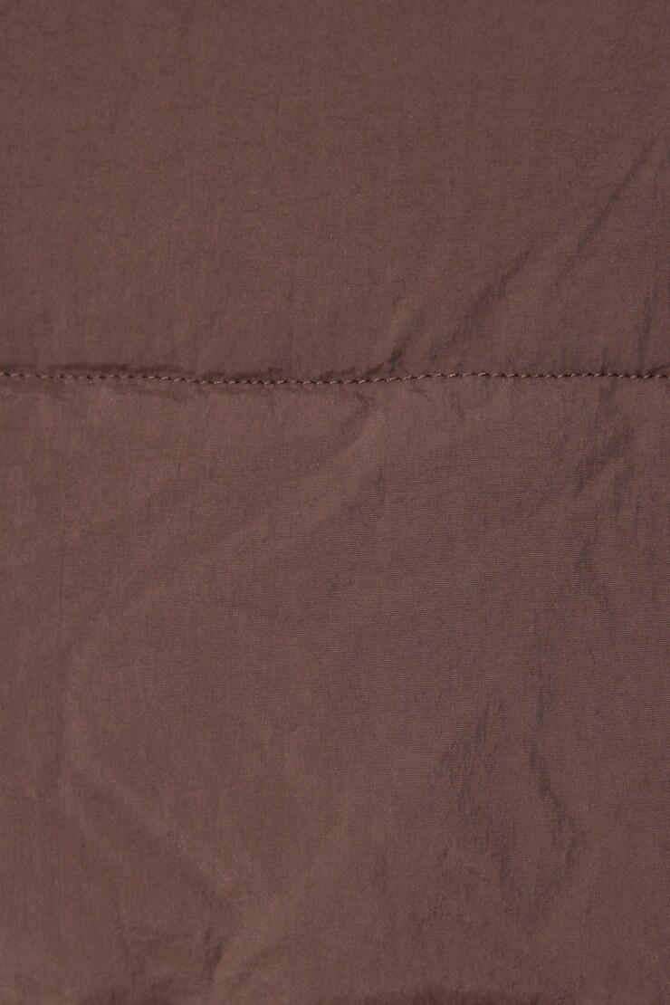 Mini Puff Vest, Shopping Bag Brown, large