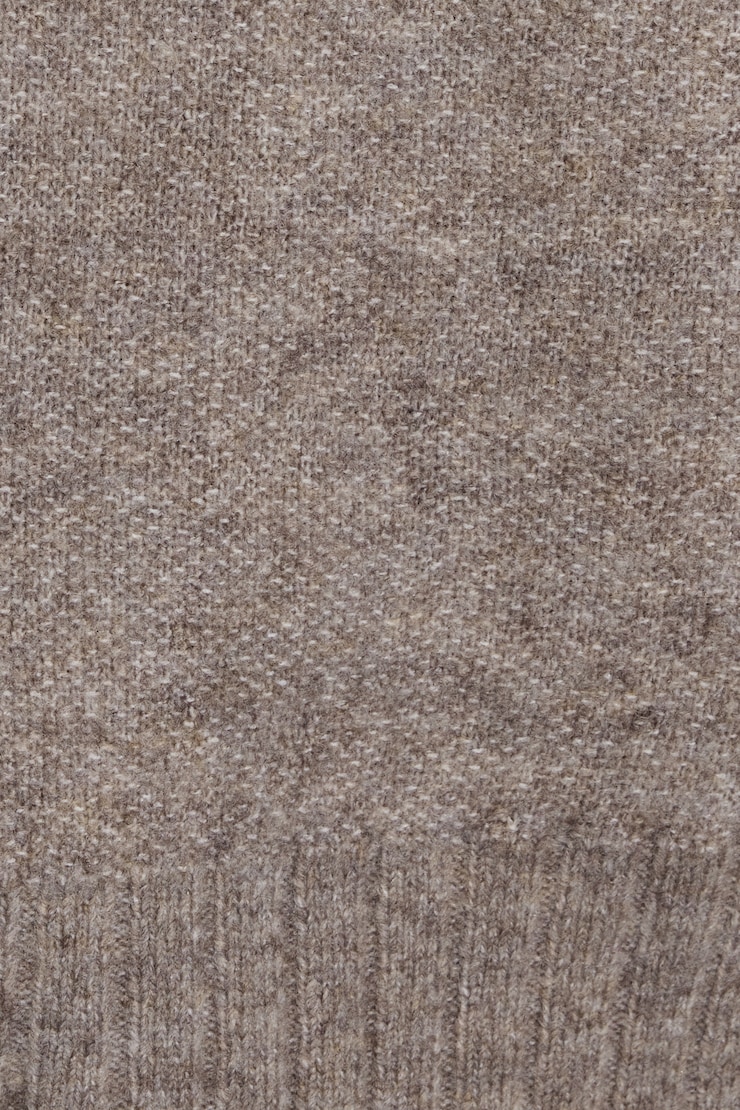 Long Sleeve Spongy Crewneck Sweater