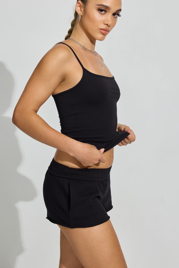 SoftTerry Low Rise Shorts, Jet Black, large