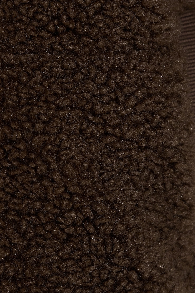 Manteau matelassé en sherpa