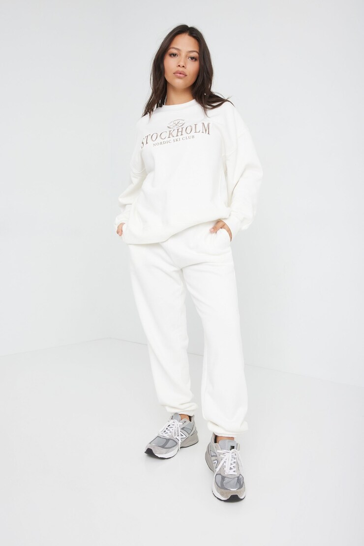 90s Jogger, Snow White, large