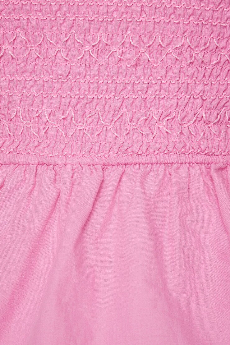 Smocked Peplum Cami Marshmallow Rose large