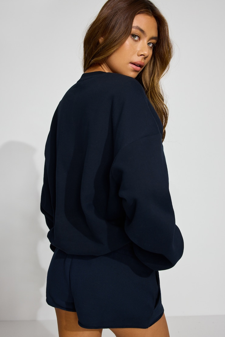 UltraFleece Crewneck Sweatshirt Blue | Garage