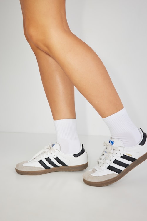 adidas gazelle silver green womens Foam-Padded Quarter Socks for Comfort main image 0