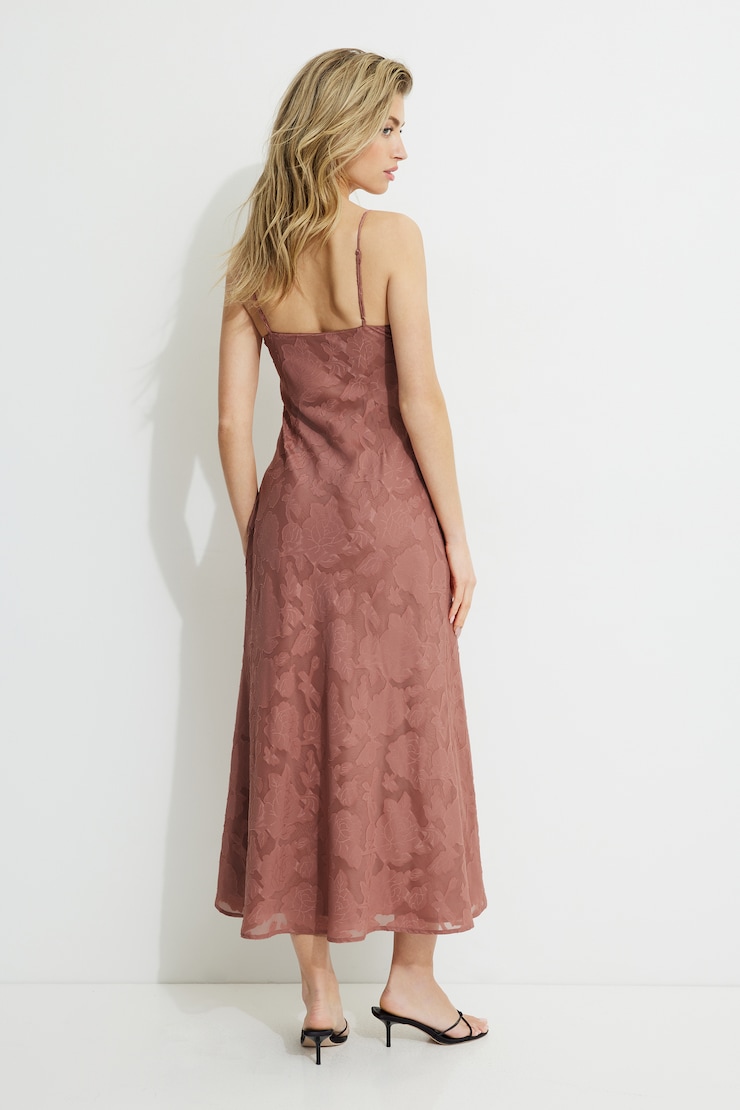 Sage Floral Maxi Dress Withered Rose large