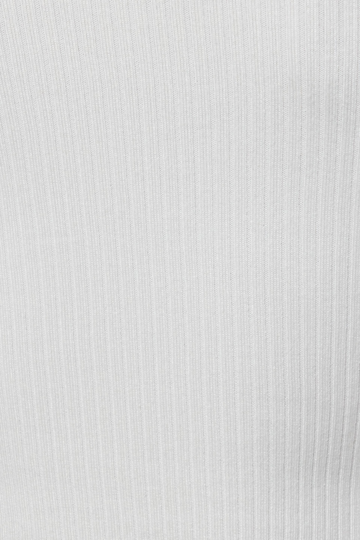 Corset Hem Off Shoulder Top, Snow-White, large