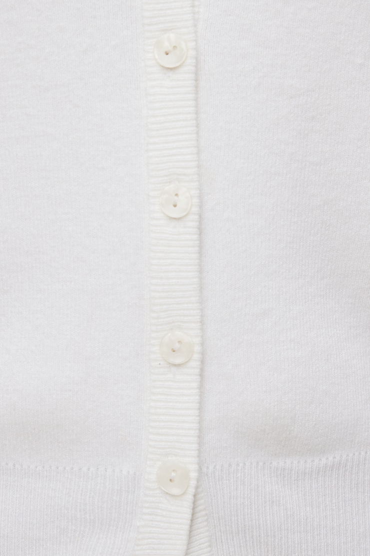 Cardigan à col rond Rebecca