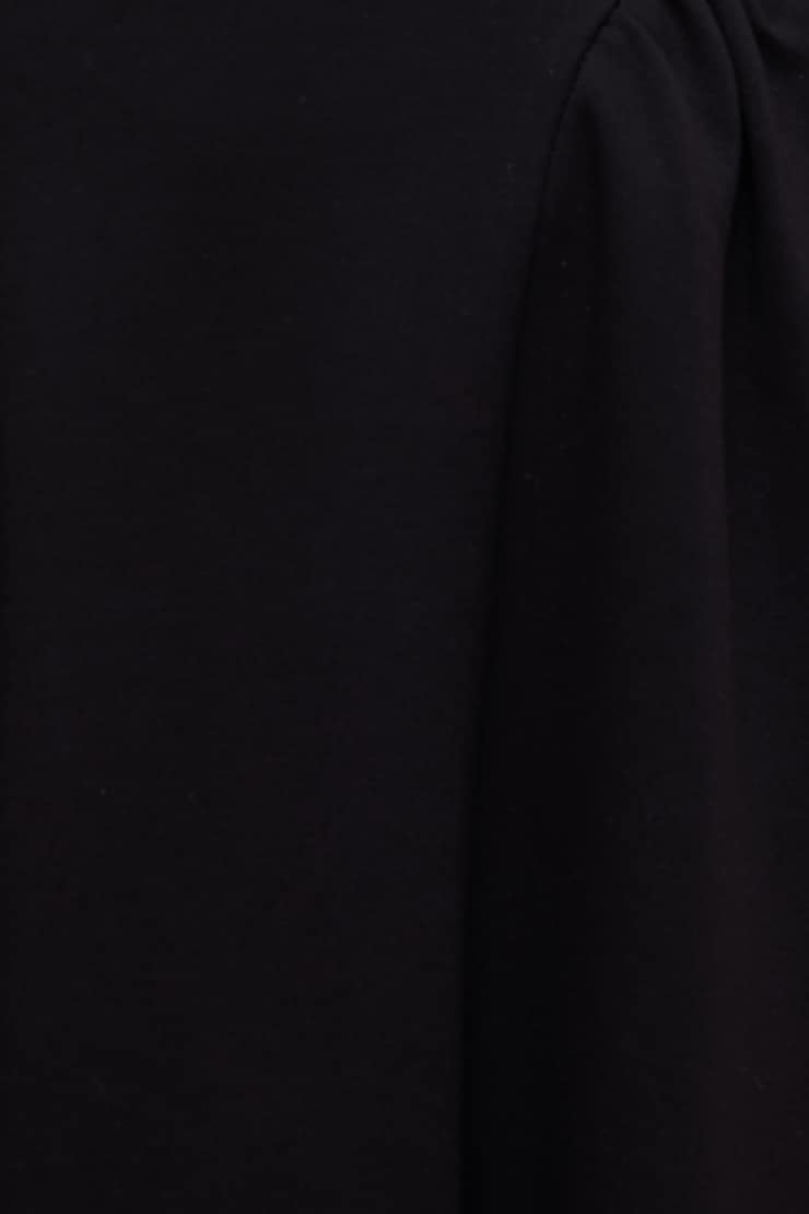 Iris Flared Ponte Maxi Dress Jet Black large