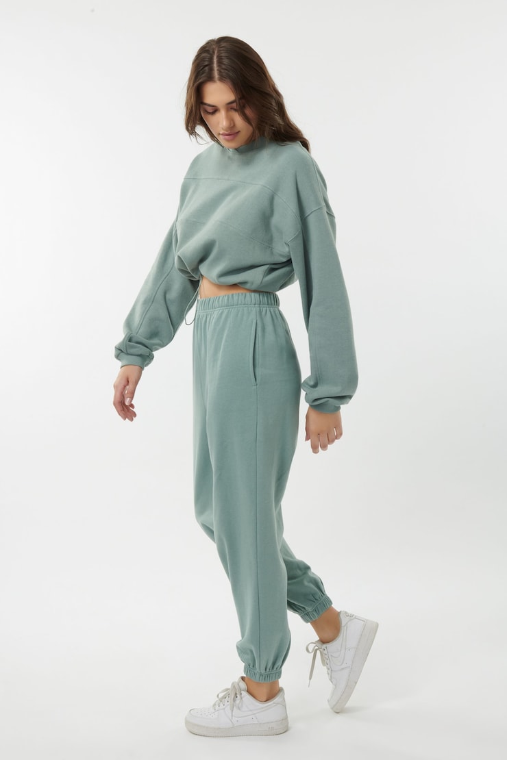 Boyfriend Joggers, Chinois Green, large