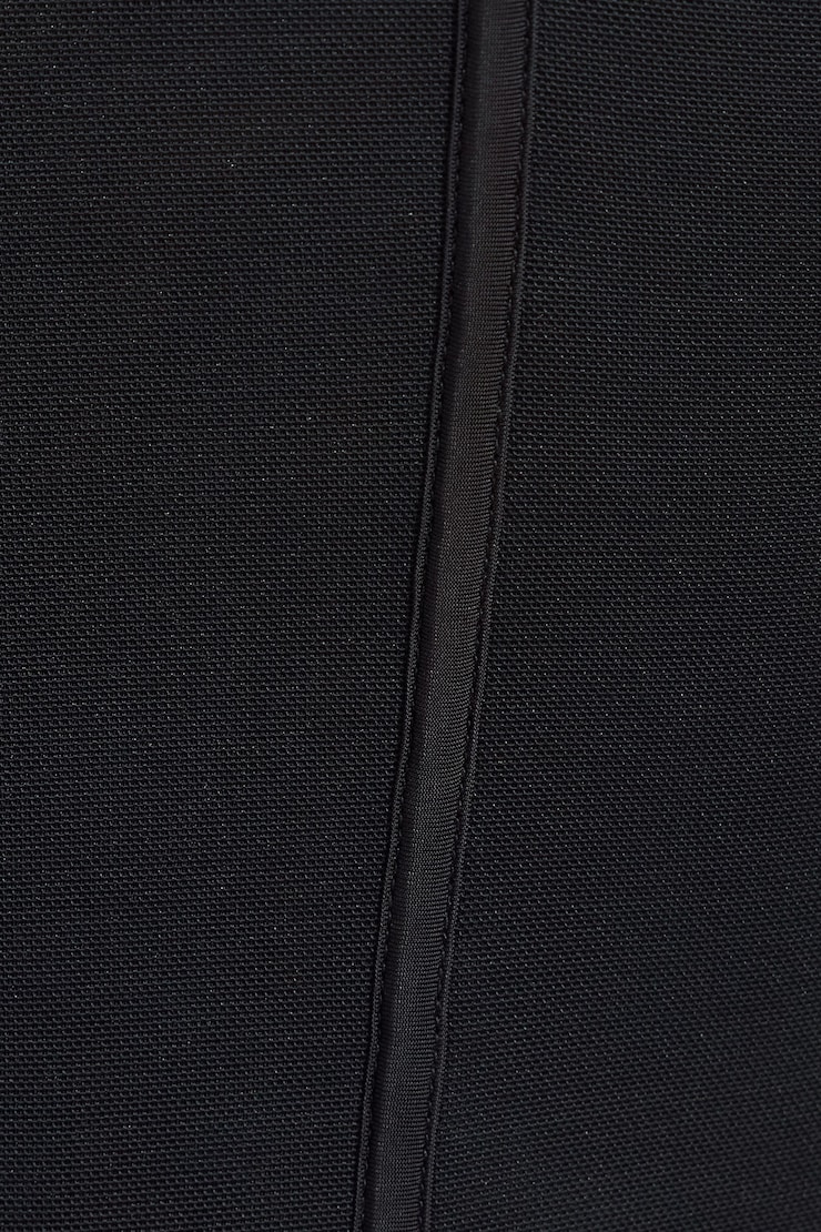 Aria Long Sleeve Bustier Top, Jet Black, large