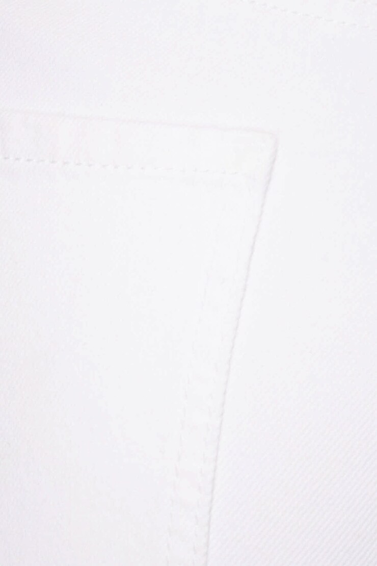 Justina Straight Leg Denim Shorts White/Light large