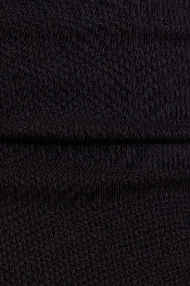 SnatchRib Racerback Tank Top, Jet Black, large