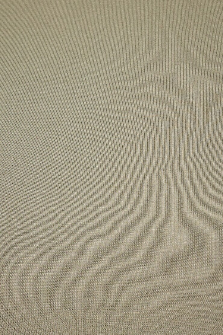 Drea Crewneck Jersey T Shirt Soft Moss Green large