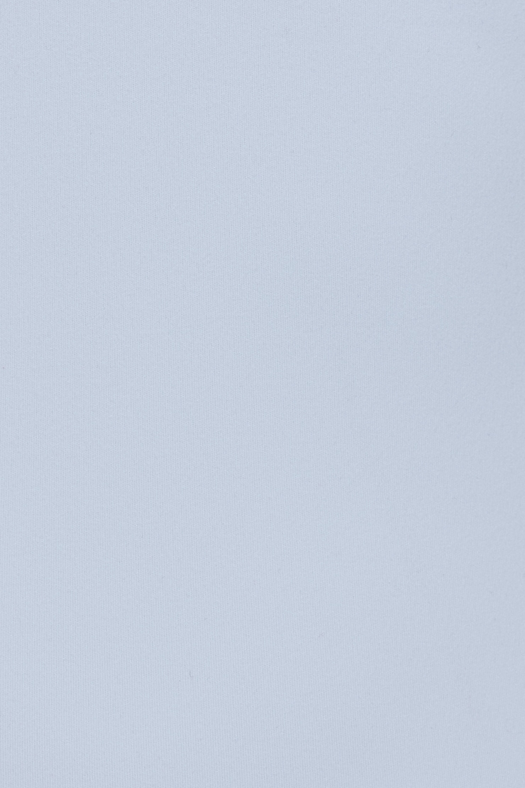 Sleek Plunge Halter Top, Blue Flirt, large