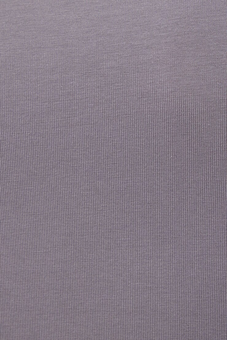 Portia Square Neck Long Sleeve Top, Smoked Out Grey, large