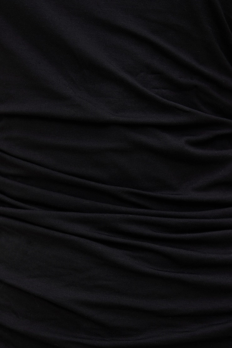 Draped Long Sleeve Top