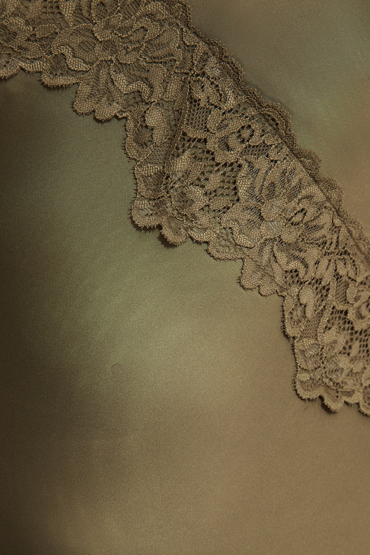 Asymmetric Maxi Slip Dress