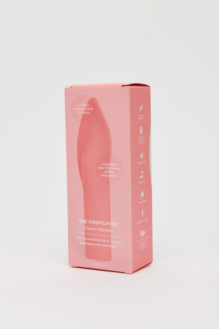 SMILE MAKERS | The Rechargeable Firefighter Vibrator Pink Slush large