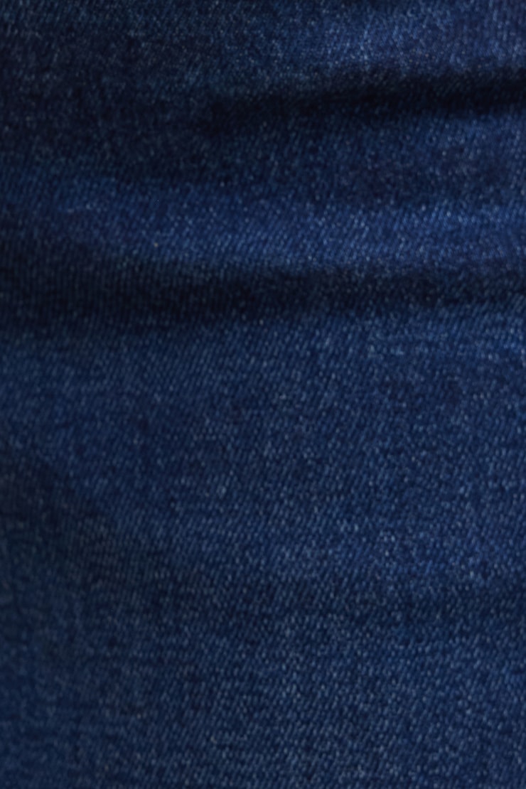Frenchie Stretch High Rise Slim Leg Jeans Dark Indigo / Florence large