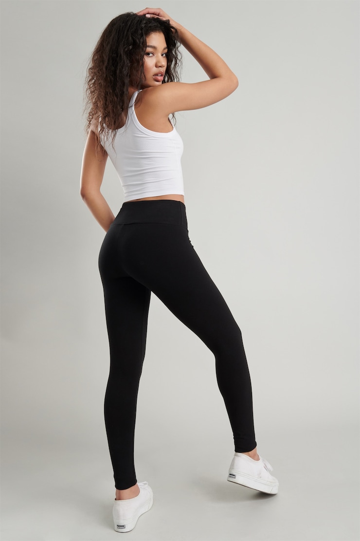 Favorite High Rise Leggings, Jet Black, large