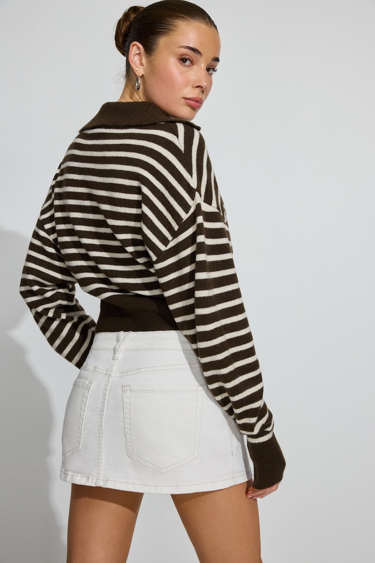 Micro Skort, White, large