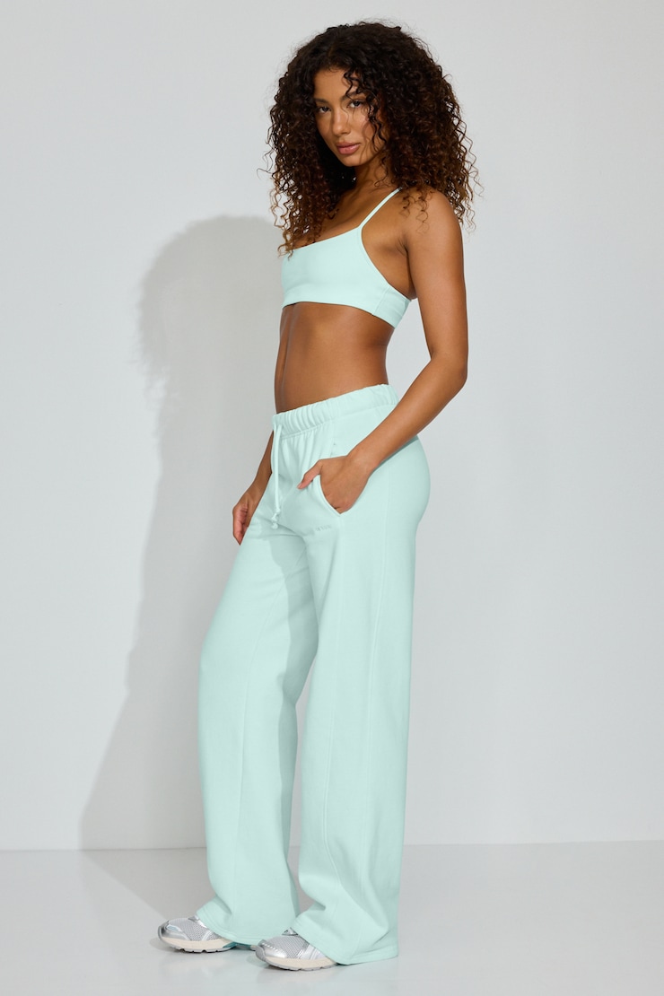 UltraFleece Straight Leg Sweatpants, Mint Julep Blue, large