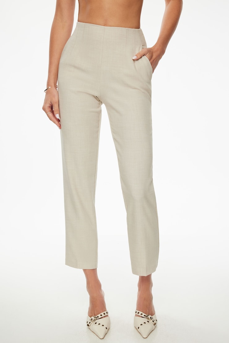 Pantalon étroit Kendall Mélange journée pluvieuse large