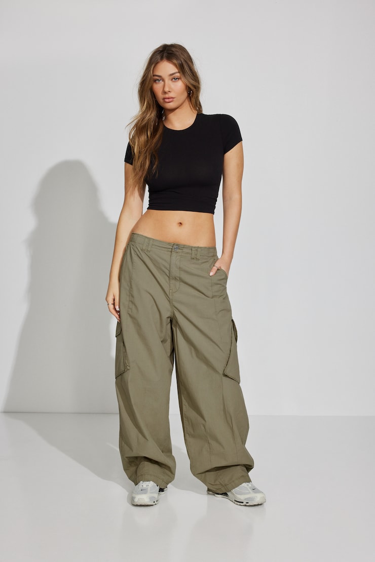 Cargo Parachute Pants