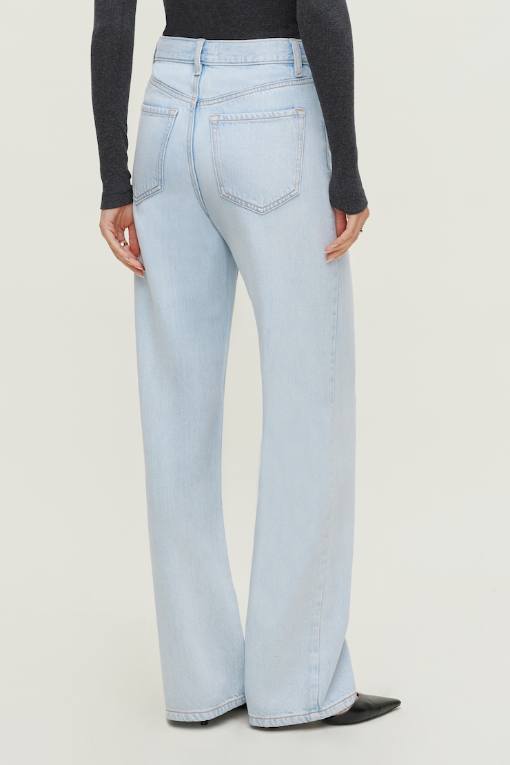 Heidi High Rise Wide Leg Tencel™ Jeans Light Indigo / Terence Blue large