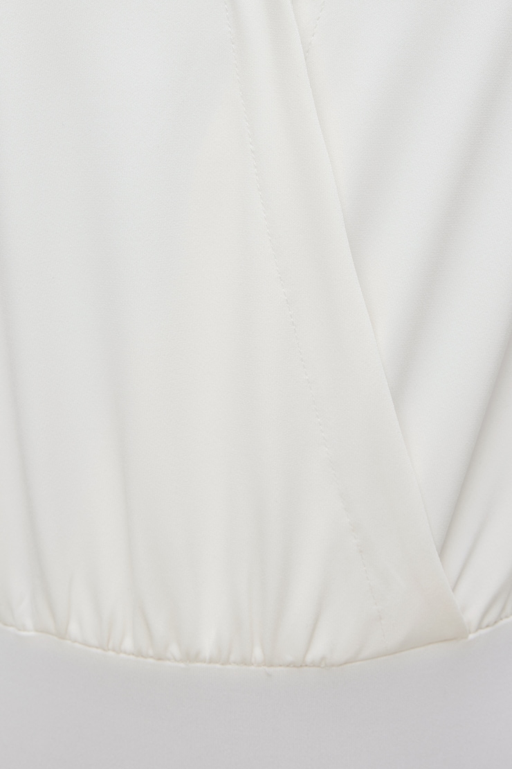 Sculpt Collared Bodysuit Sea Salt Off White large