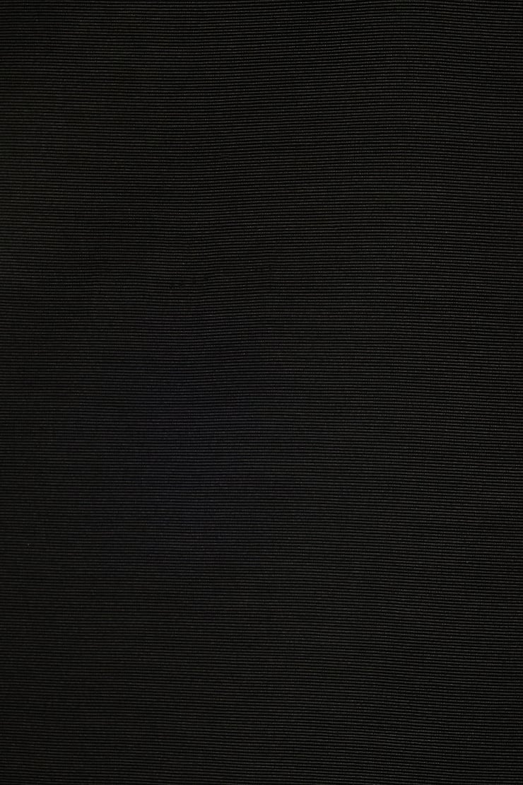 Structured Bare Mini Dress Jet Black large