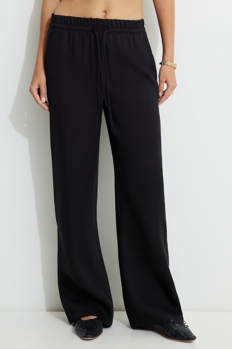 Blake Straight Pull On Pants Jet Black large