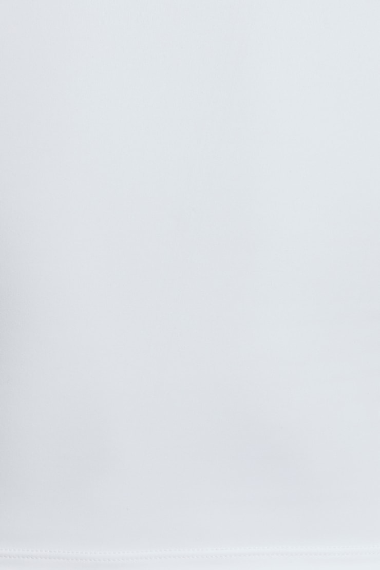 Sleek Long Sleeve T Shirt, Bright White, large