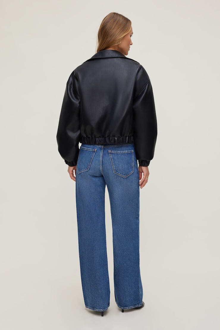 Heidi High Rise Wide Leg Jeans Medium Indigo / Aspen large