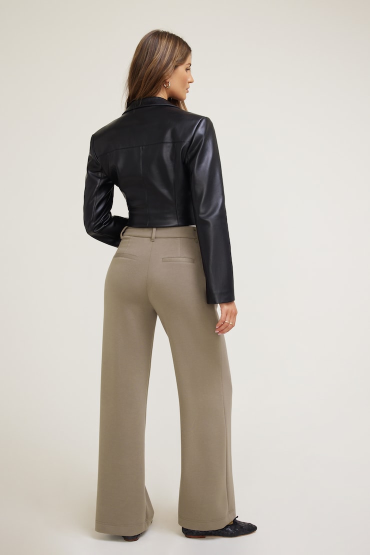 Alex Anywear Wide Leg Pants Desert Taupe large