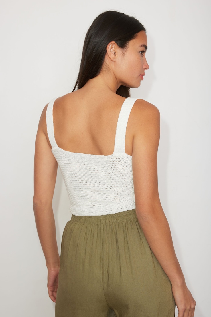 Faux Twist Cami Sea Salt Beige large