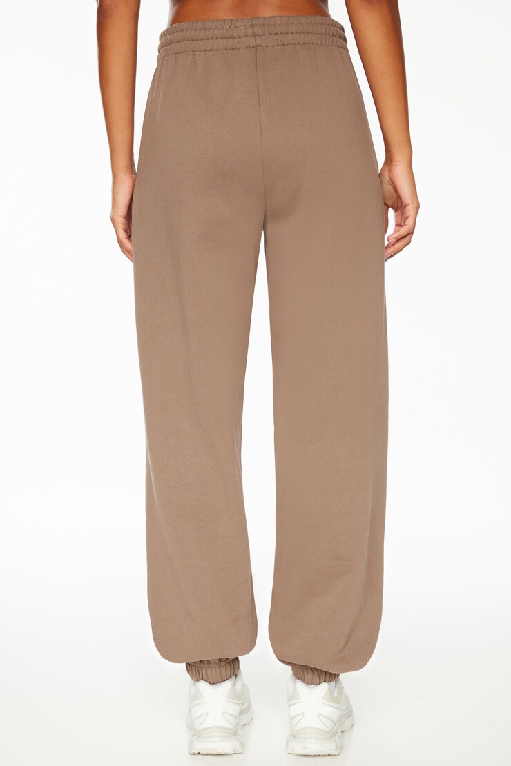 Relaxed Jogger Pants Deep Taupe large