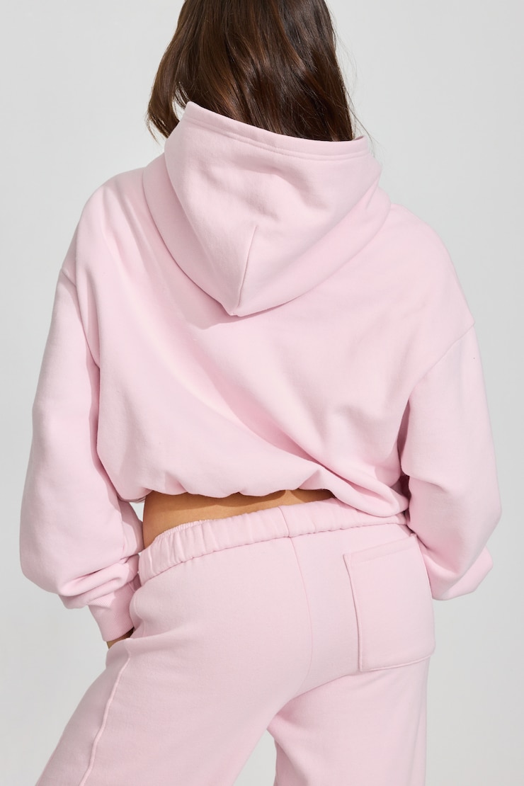 UltraFleece Clean Cropped Bubble Hoodie
