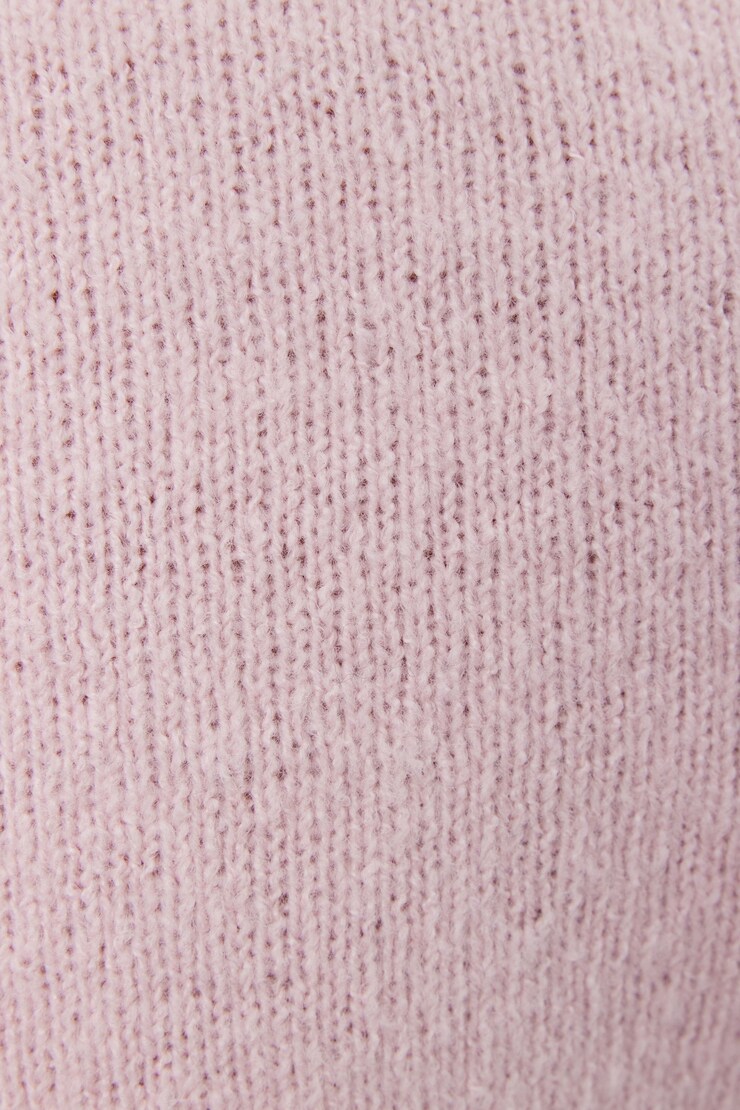Spongy Zip Hoodie, Chalk Pink, large